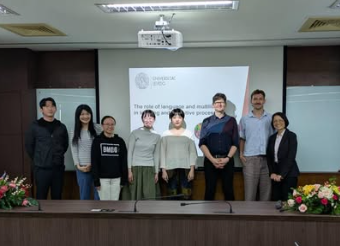 著名萊比錫大學教授於政治大學演講